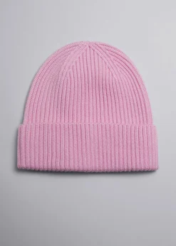 Clearance Ribbet Uldhue Kvinder Matchende Sæt