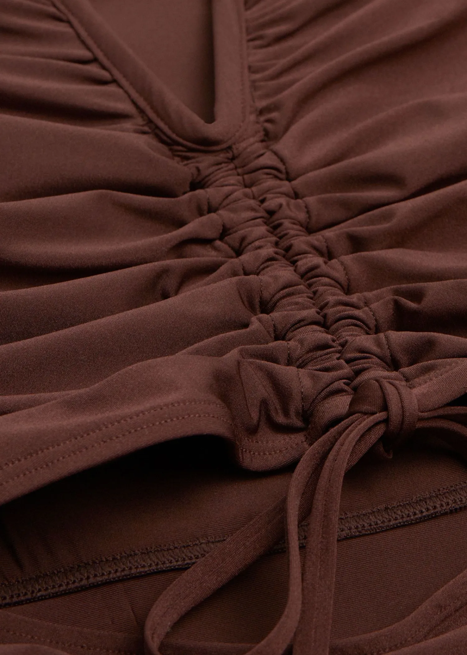 Best Ruched Bandeau Badedragt Kvinder Badetøj