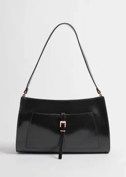 Shop Sadelsyet Skuldertaske I Laeder Kvinder Skuldertasker