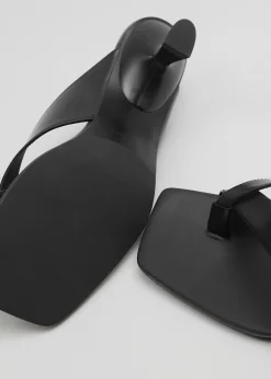 Hot Sandaler I Laeder Kvinder Sandaler Med Hael