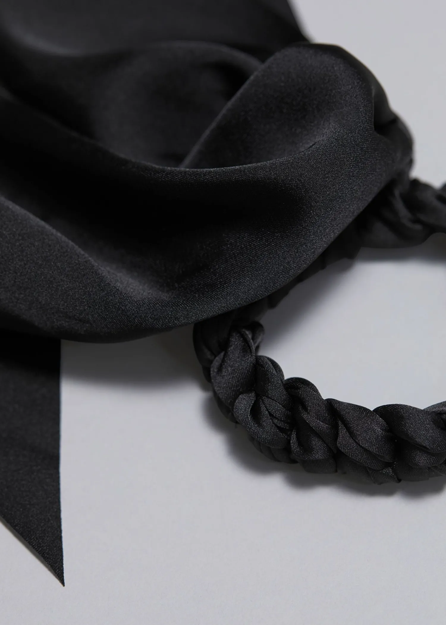Outlet Satin Torklaede Slips Scrunchie Kvinder Hårtilbehør