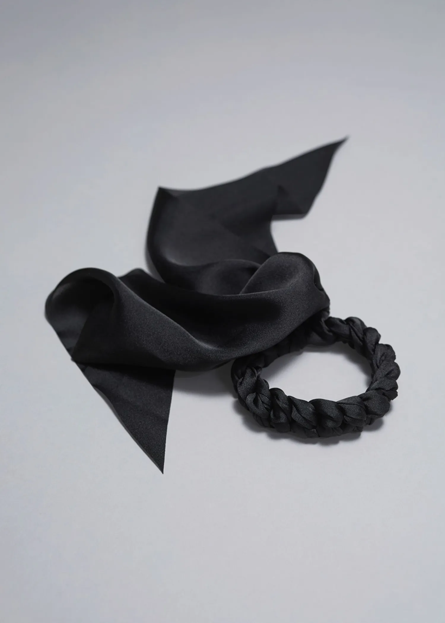 Outlet Satin Torklaede Slips Scrunchie Kvinder Hårtilbehør