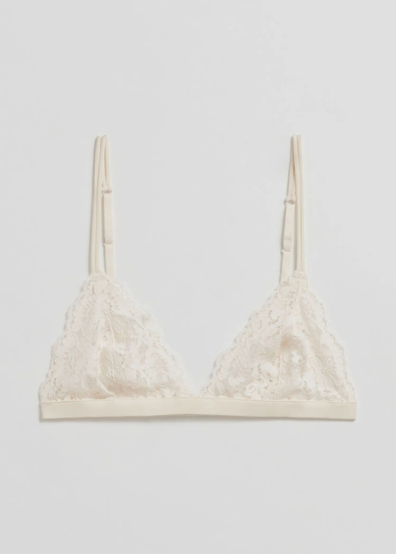 Cheap Scalloped Blonde Blod Bh Kvinder Bh'Er