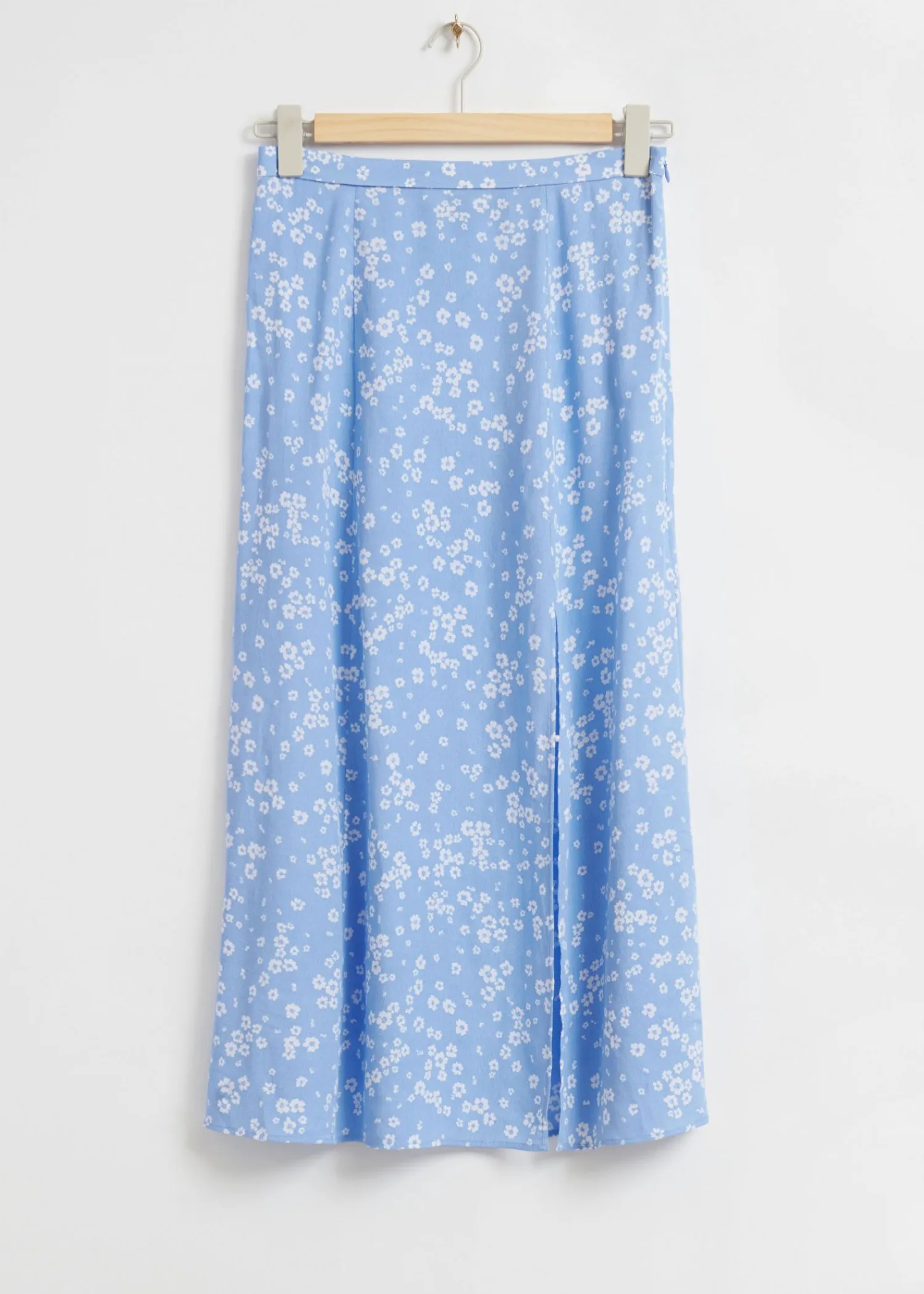 Outlet Sideslids Midi-Nederdel Kvinder Nederdele