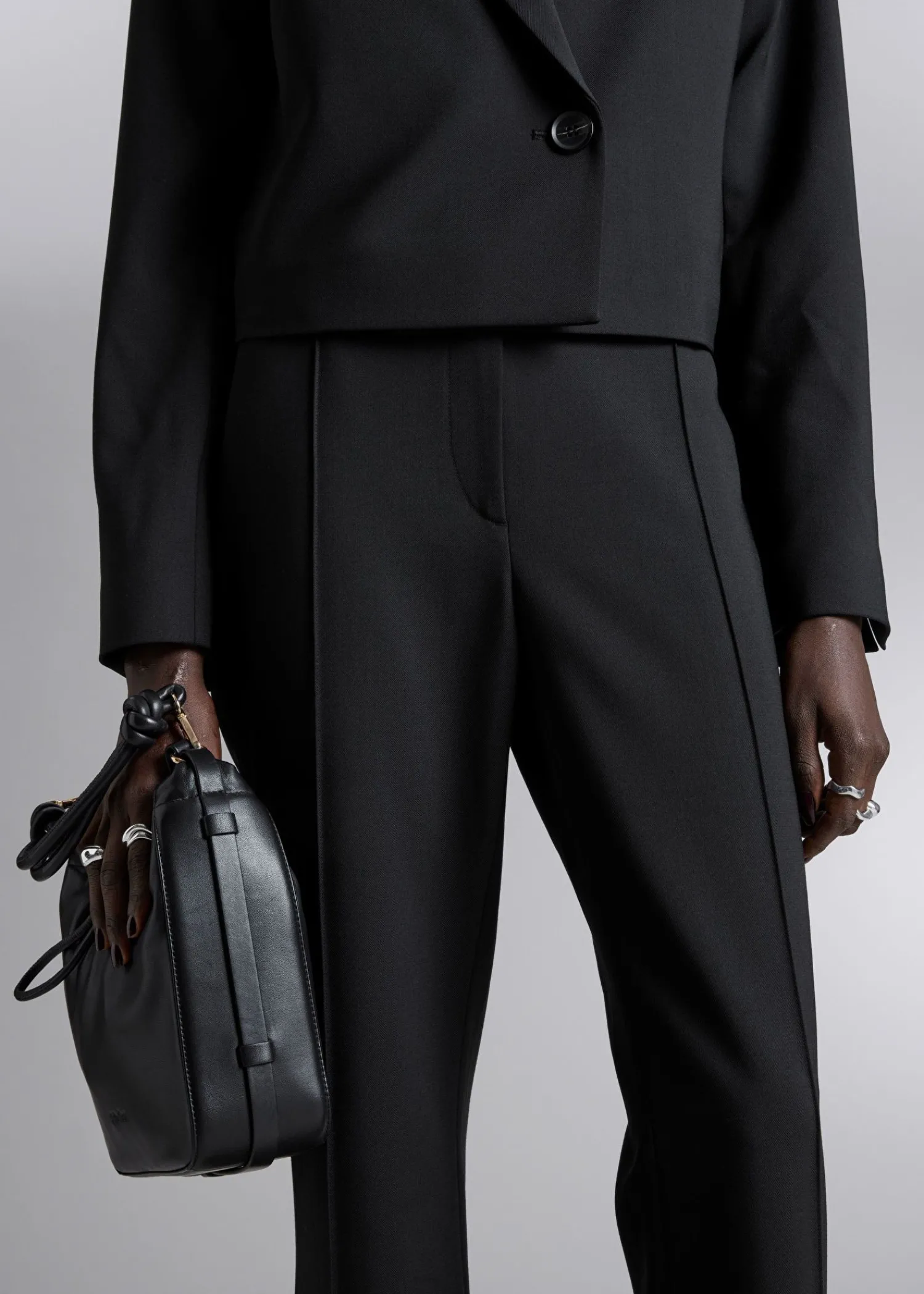 New Skraeddersyede Bootcut Bukser Kvinder Sæt Og Dragter