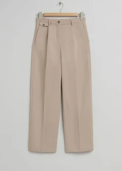 Sale Skridtbukser Med Lav Talje Kvinder Bukser