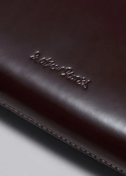 Store Skuldertaske I Blank Laeder Kvinder Tasker