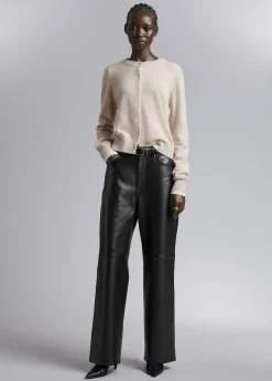 Store Slank Cashmere Cardigan Kvinder Kashmir