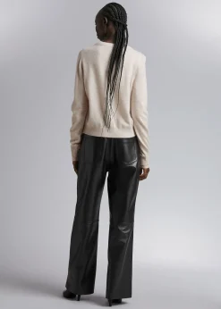 Store Slank Cashmere Cardigan Kvinder Kashmir