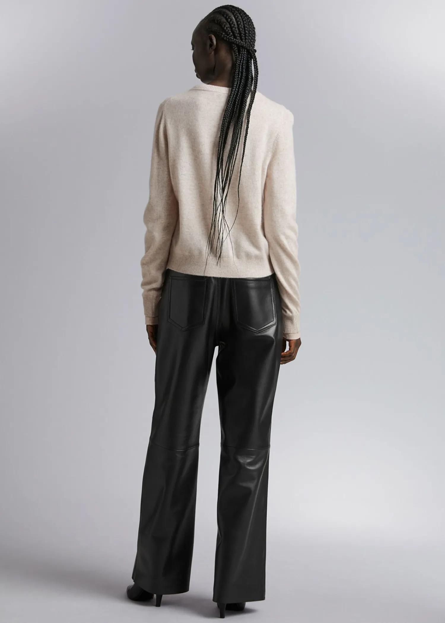 Store Slank Cashmere Cardigan Kvinder Kashmir