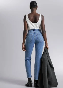 Outlet Slanke Jeans Kvinder Jeans