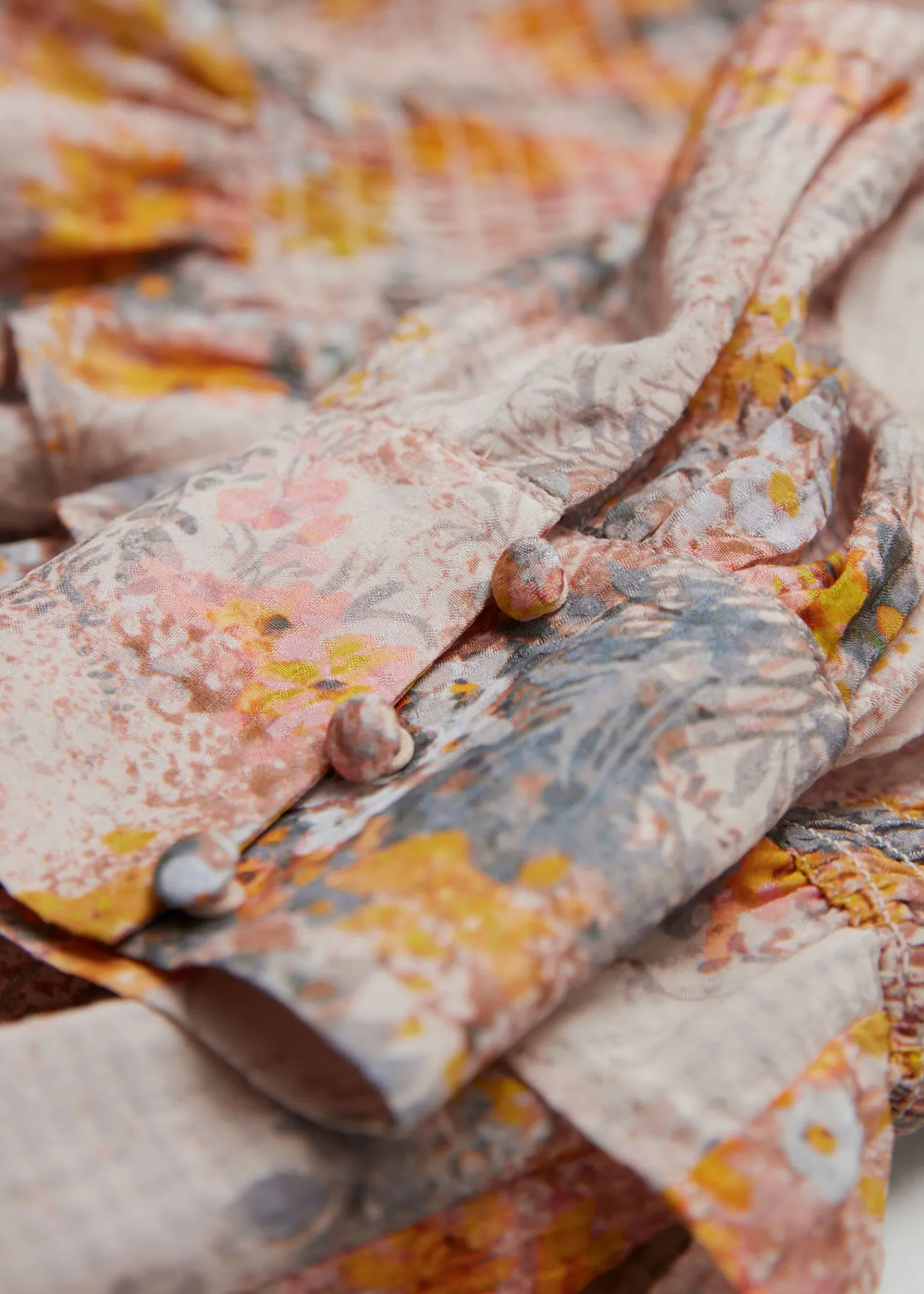 Store Smocket Flaesebluse Kvinder Bluser Og Skjorter