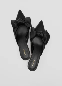 Shop Soft Bow Satin Pumper Kvinder Pumper