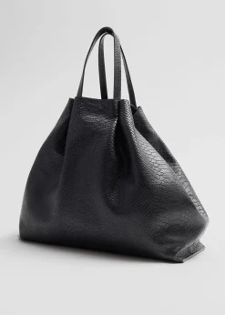 Flash Sale Stor Laedertote Kvinder Tasker