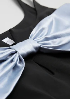 New Stor Slojfedetaljeret Minikjole Kvinder Kjoler