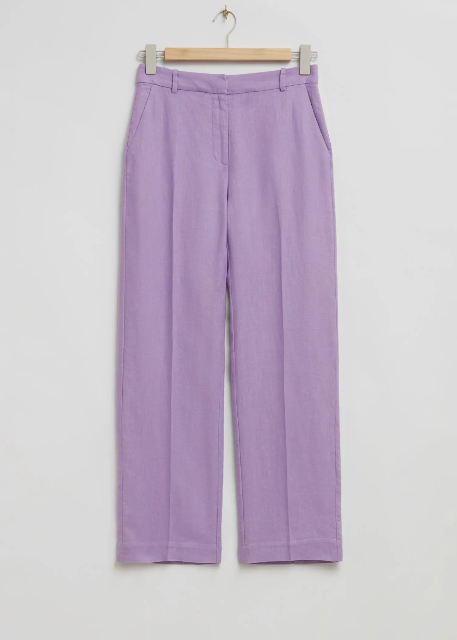 Online Straight Press Crease Horbukser Kvinder Sæt Og Dragter