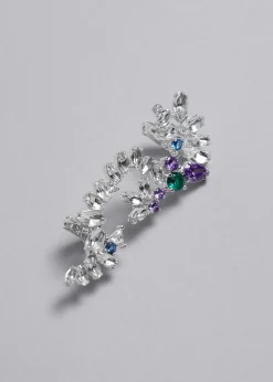 Flash Sale Stralende Krystal Oremanchet Kvinder Oreringe