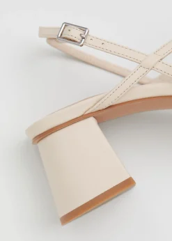 Fashion Strappy Laedersandaler Kvinder Sandaler Med Hael