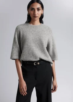 Best Sale Strik T-Shirt Kvinder Toppe