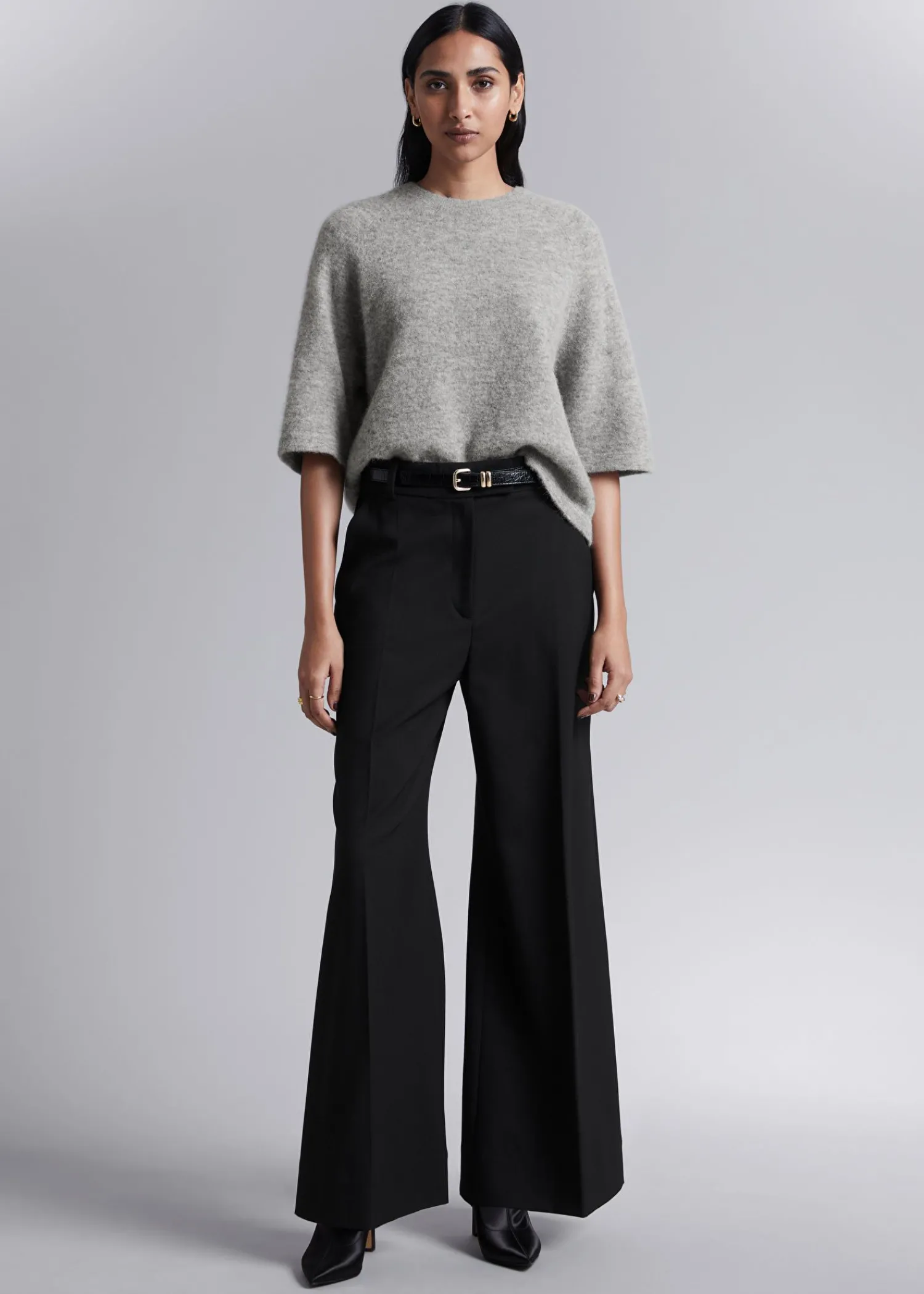 Best Sale Strik T-Shirt Kvinder Toppe