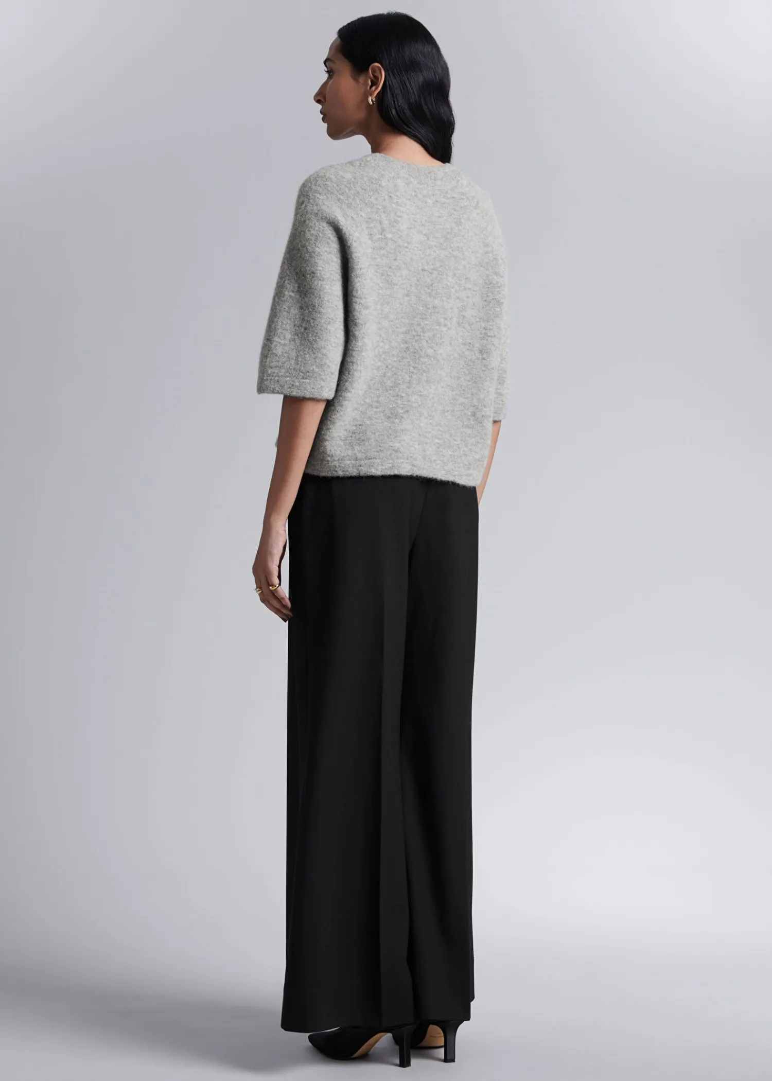 Best Sale Strik T-Shirt Kvinder Toppe