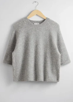 Best Sale Strik T-Shirt Kvinder Toppe