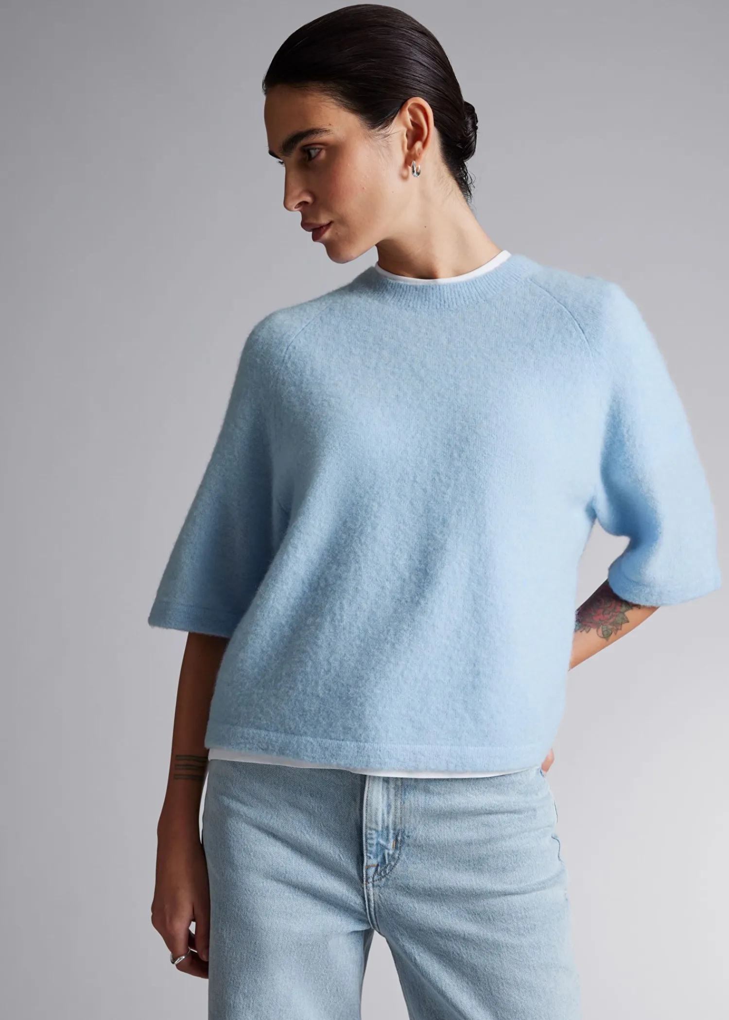 Sale Strik T-Shirt Kvinder Toppe