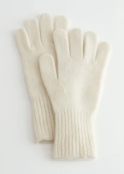 Best Sale Strikkede Kashmirhandsker Kvinder Matchende Sæt