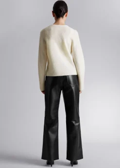 Best Sale Strikket Cardigan Kvinder Strik