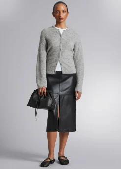 Flash Sale Strikket Cardigan Kvinder Strik