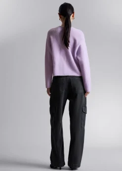 Fashion Strikket Cardigan Kvinder Strik