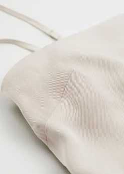 Flash Sale Stroplos Bustier Midi-Kjole Kvinder Kjoler