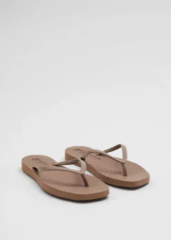 Cheap Sveller Tilspidsede Flip Flops Kvinder Flade Sandaler