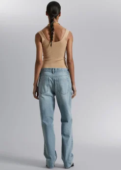 Sale Sweetheart-Neck Tanktop Kvinder Toppe