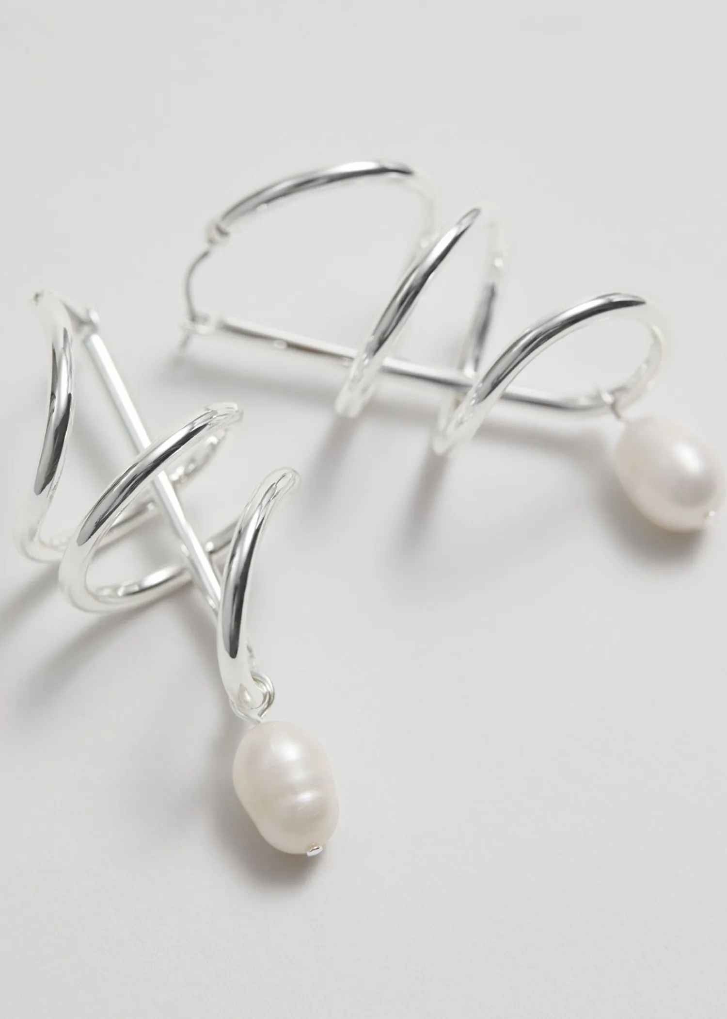 Shop Swirl Perle Oreringe Kvinder Oreringe