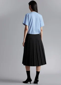 Store T-Shirt Med Perleudsmykning Kvinder Toppe