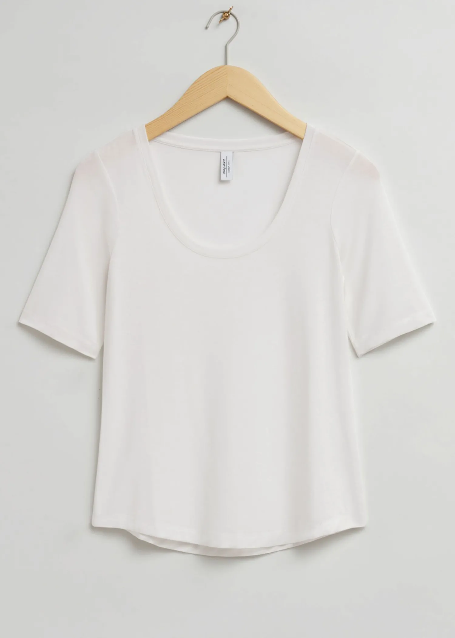 Online T-Shirt Med Rund Hals Kvinder Toppe