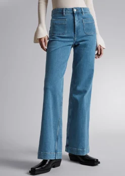 Hot Udvidede Jeans Kvinder Denim