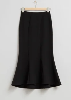 Best Sale Udvidet Midi-Nederdel Kvinder Nederdele