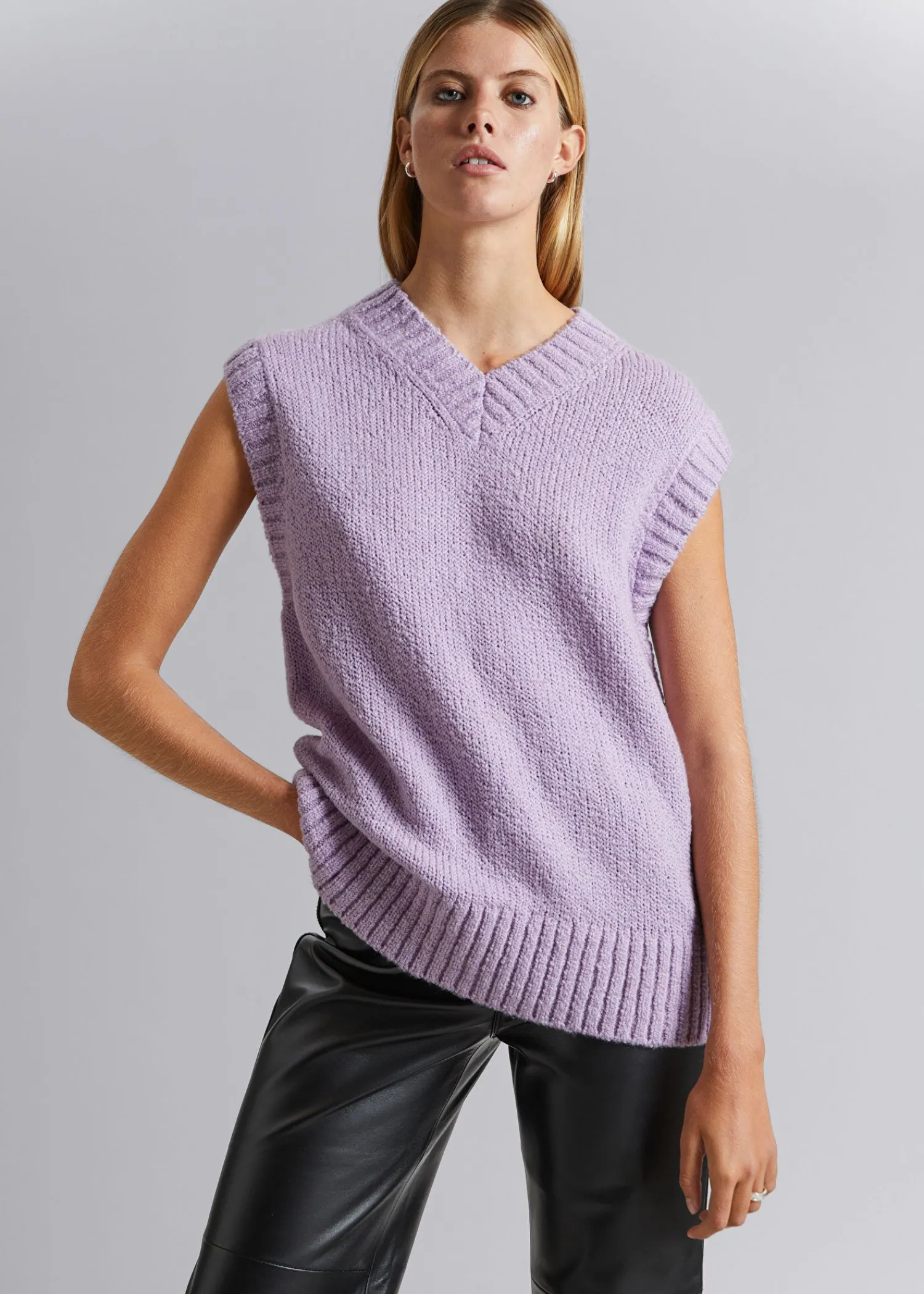 New Uld Strik Vest Kvinder Strik