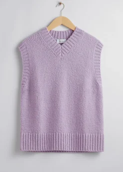 New Uld Strik Vest Kvinder Strik